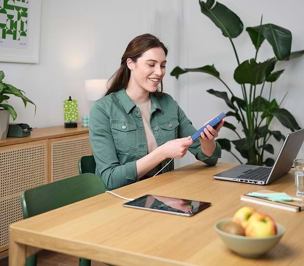 Фото - Батарея мобільна Trust Primo Eco 20000 mAh Blue (25026)