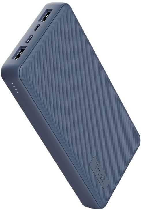 Купити Батарея мобільна Trust Primo Eco 20000 mAh Blue (25026) - Фото 1 Батарея мобільна Trust Primo Eco 20000 mAh Blue (25026) - Фото 1