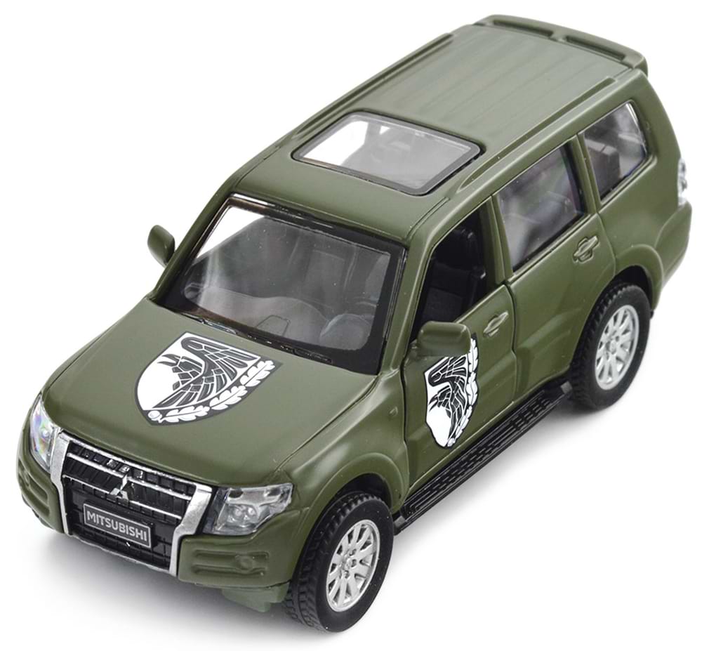 Наземна військова техніка TechnoDrive Шеврони Героїв MITSUBISHI PAJERO 4WD TURBO 93 ОМБр (250283M) - Фото 1