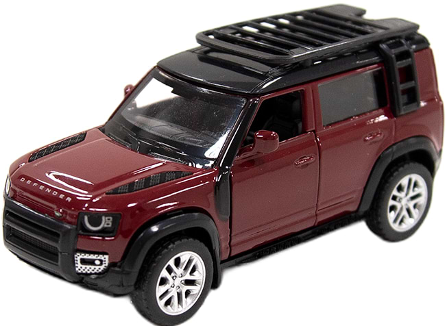 Автотранспорт TechnoDrive Land Rover Defender 110 червона (250288)