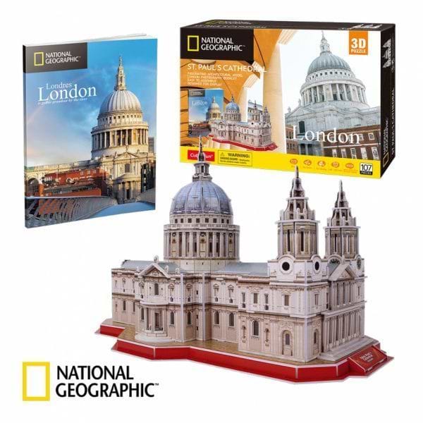 Фото - 3D пазлы Cubic Fun National Geographic "Собор Святого Павла" (DS0991h)