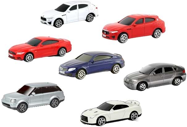 Автотранспорт TechnoDrive МІНІ-МОДЕЛІ (асорті, асорт. А, 1:64) 250348U) - Фото 1