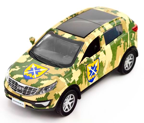 Фото - Наземна військова техніка TechnoDrive Шеврони Героїв KIA SPORTAGE R 56 ОМПБр (250362M)