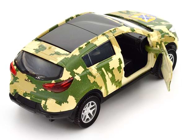 Фото - Наземна військова техніка TechnoDrive Шеврони Героїв KIA SPORTAGE R 56 ОМПБр (250362M)