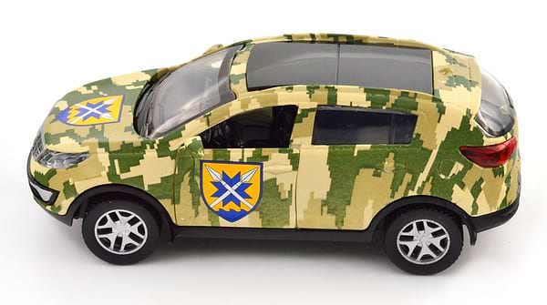 Фото - Наземна військова техніка TechnoDrive Шеврони Героїв KIA SPORTAGE R 56 ОМПБр (250362M)