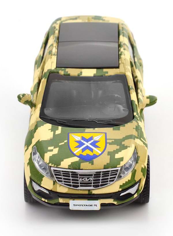Фото - Наземна військова техніка TechnoDrive Шеврони Героїв KIA SPORTAGE R 56 ОМПБр (250362M)