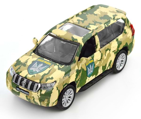 Фото - Наземна військова техніка TechnoDrive Шеврони Героїв TOYOTA LAND CRUISER PRADO ПТАХИ МАДЯРА (250363M)