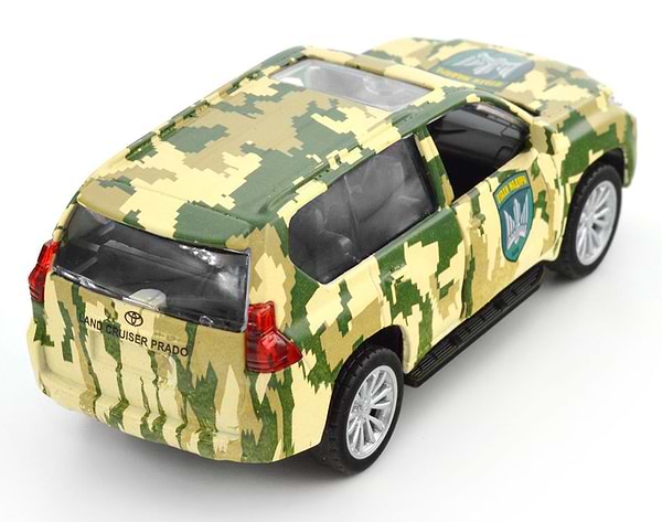 Фото - Наземна військова техніка TechnoDrive Шеврони Героїв TOYOTA LAND CRUISER PRADO ПТАХИ МАДЯРА (250363M)