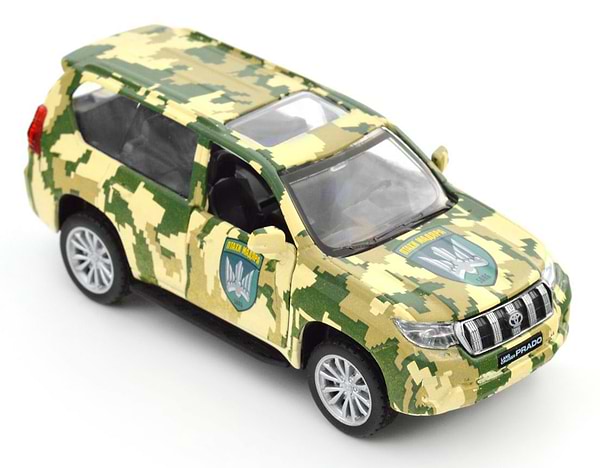 Фото - Наземна військова техніка TechnoDrive Шеврони Героїв TOYOTA LAND CRUISER PRADO ПТАХИ МАДЯРА (250363M)