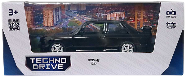 Фото - Автотранспорт TechnoDrive BMW M3 1987 черный (250395U)