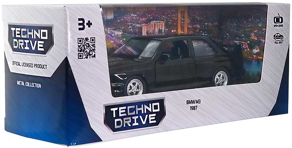 Фото - Автотранспорт TechnoDrive BMW M3 1987 черный (250395U)
