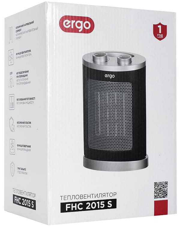 Фото - Тепловентилятор Ergo FHC 2015 S