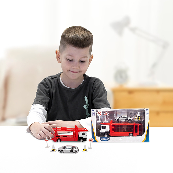 Фото - Наземна спецтехніка TechnoDrive АВТОПЕРЕВЕЗЕНЬ SCANIA (автоперевізник, машина, аксесуари) (250430U)