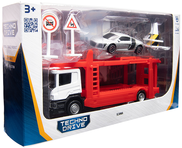 Фото - Наземна спецтехніка TechnoDrive АВТОПЕРЕВЕЗЕНЬ SCANIA (автоперевізник, машина, аксесуари) (250430U)