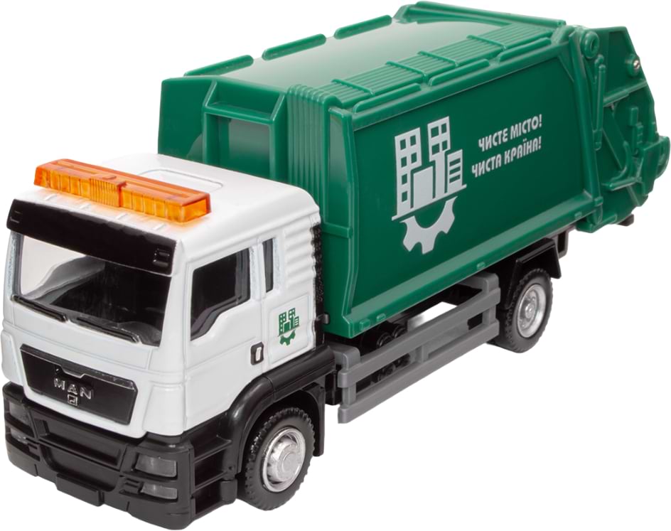 Наземная спецтехника TechnoDrive МУСОРОВОЗ МAN с аксессуарами (250431U)