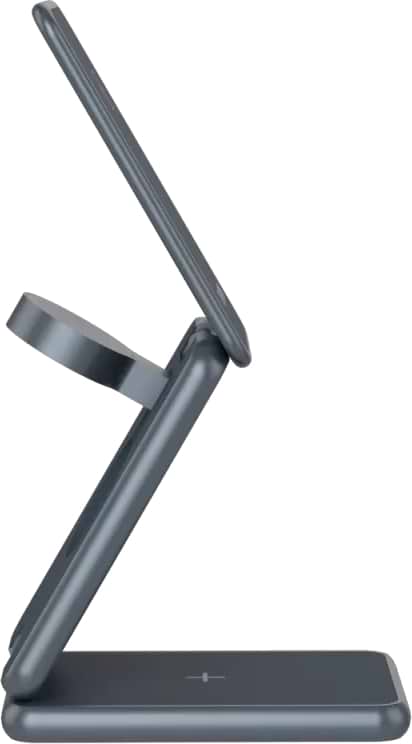 Фото - Беспроводное зарядное устройство Canyon OnCharge 309 15W 3in1 Metal (CNS-WCS309M)