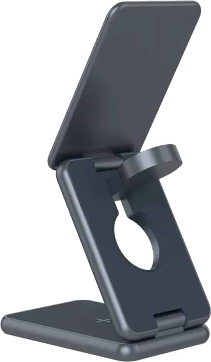 Фото - Беспроводное зарядное устройство Canyon OnCharge 309 15W 3in1 Metal (CNS-WCS309M)