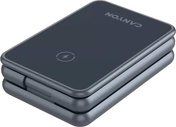 Фото - Беспроводное зарядное устройство Canyon OnCharge 309 15W 3in1 Metal (CNS-WCS309M)