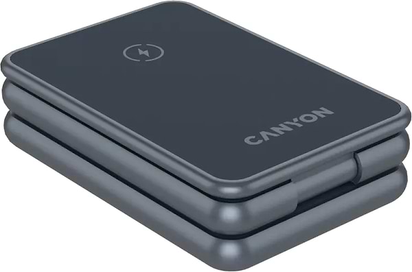 Фото - Беспроводное зарядное устройство Canyon OnCharge 309 15W 3in1 Metal (CNS-WCS309M)