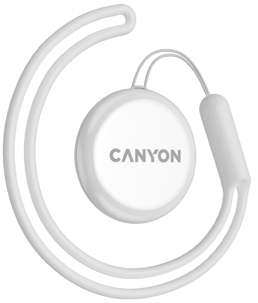 Бездротовий маяк Canyon OnTag 1 Anti-Lost Smart Tracker iOS White 4-pack (CNE-4XPT01SW) - Фото 1