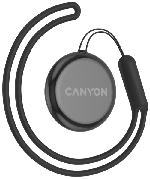 Бездротовий маяк Canyon OnTag 1 Anti-Lost Smart Tracker iOS Black 4-pack (CNE-4XPT01BB) - Фото 1