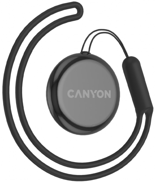 Бездротовий маяк Canyon OnTag 1 Anti-Lost Smart Tracker iOS Black (CNE-PT01BB) - Фото 1