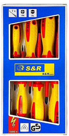 Фото - Набор отверток S&R PH-SL-TEST-PROFI 7 шт. (250681307)