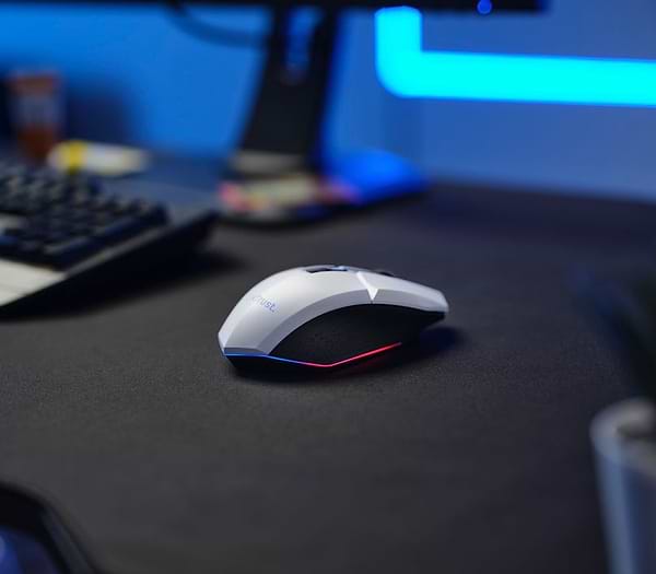 Фото - Мышь беспроводная игровая Trust GXT 110 FELOX WL White (25069)