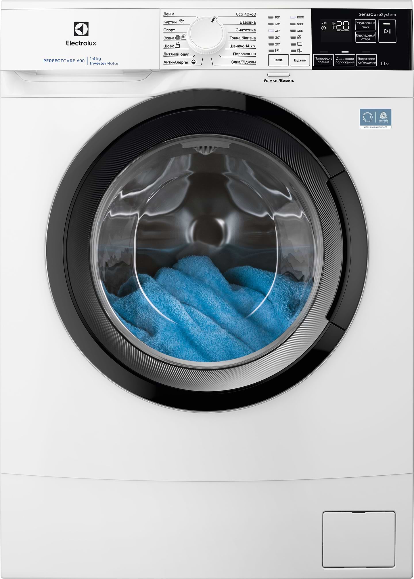 Стиральная машина Electrolux EWS6406BU - Фото 1