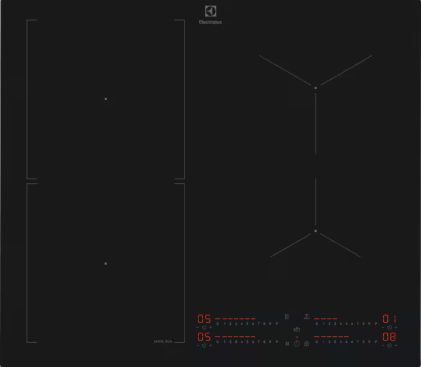 Варильна поверхня електрична Electrolux EIS62453IT - Фото 1