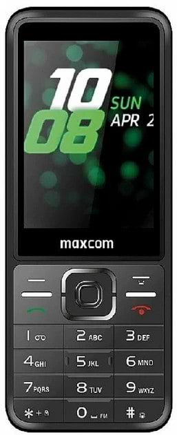 Мобильный телефон Maxcom MM244 Black - Фото 1