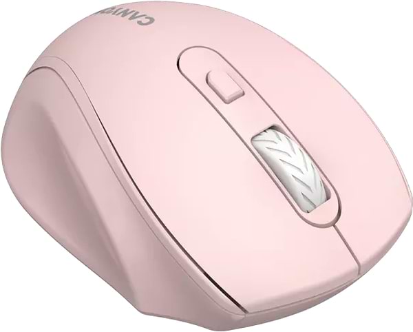 Фото - Мышь беспроводная Canyon OnClick 20 Wireless Ergonomic Silent Pink (CNE-CMSW20P)