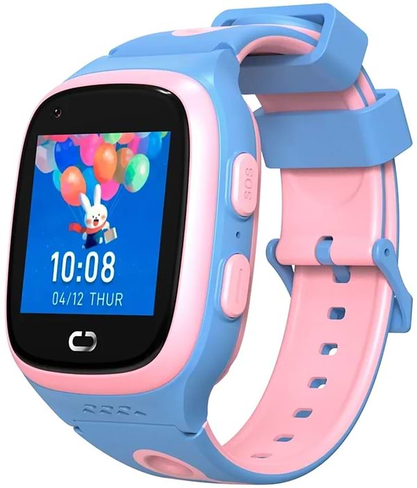 Фото - Дитячий годинник Canyon ZEFIR KW-49 E-SIM 4G GPS Pink-Blue (CNE-KW49PB)