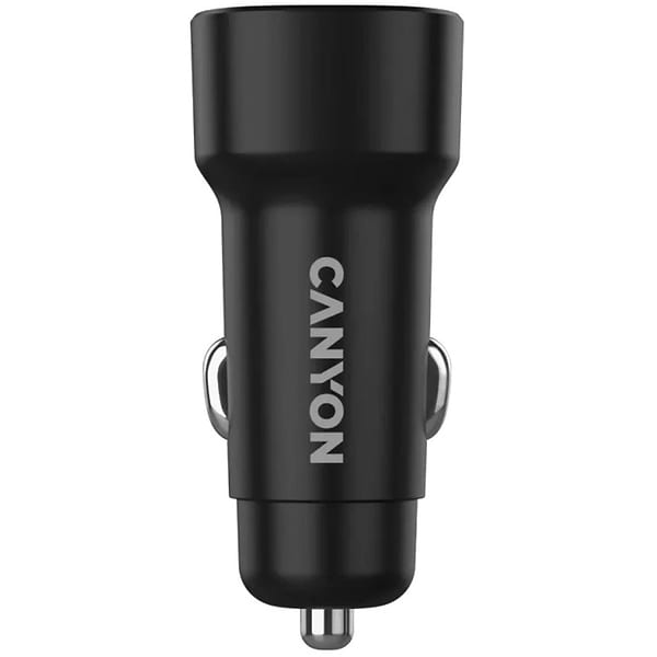 Фото - Автомобильное зарядное устройство Canyon OnDrive 30 PD 30W USB-C Black (CNE-CCABR2C)