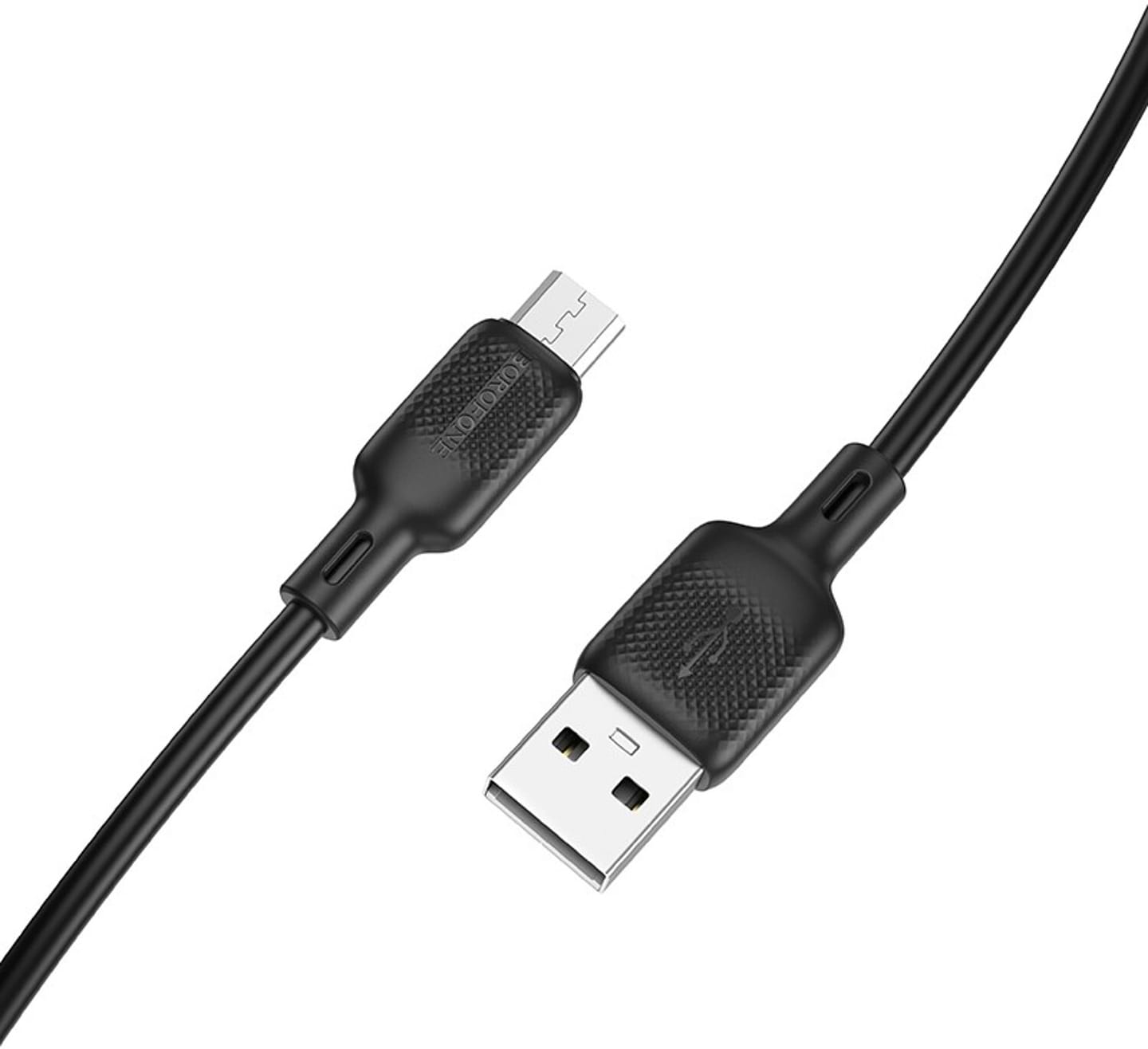 Кабель BOROFONE BX113 Micro 1M Black (6941991115417)