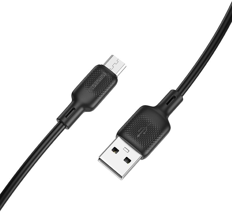 Кабель синхронізації даних BOROFONE BX113 3m Black (6941991115547) - Фото 1