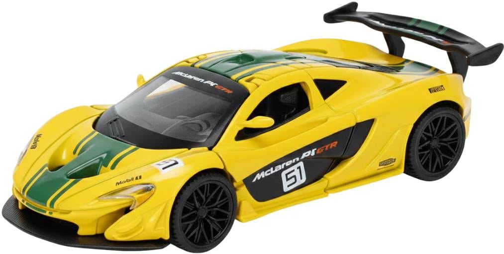 Коллекционная машинка 1:24 TechnoDrive MCLAREN P1 Yellow (250943MLP1YW)