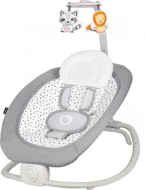 Купить Кресло-качалка Lionelo Pascal Grey Dove - Фото 1 Кресло-качалка Lionelo Pascal Grey Dove - Фото 1