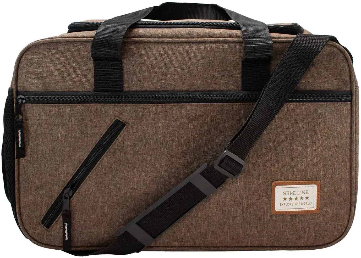 Сумка дорожная Semi Line 20 Brown (T5785-3)