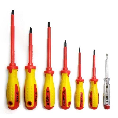 Фото - Набор отверток S&R PH-SL-TEST-PROFI 7 шт. (250681307)