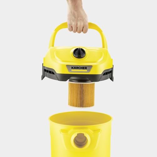 Фото - Пилосос для сухого прибирання з мішком Karcher WD 2 V-12/4/18/C