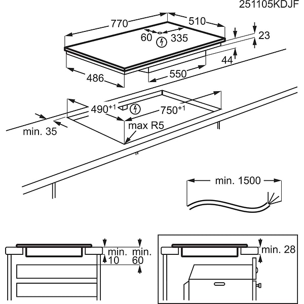 Фото - Варильна поверхня електрична Electrolux EIS8959