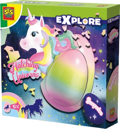 Ігрова фігурка-сюрприз Ses Creative Зростаюча - Єдиноріг в Яйце (25121S)