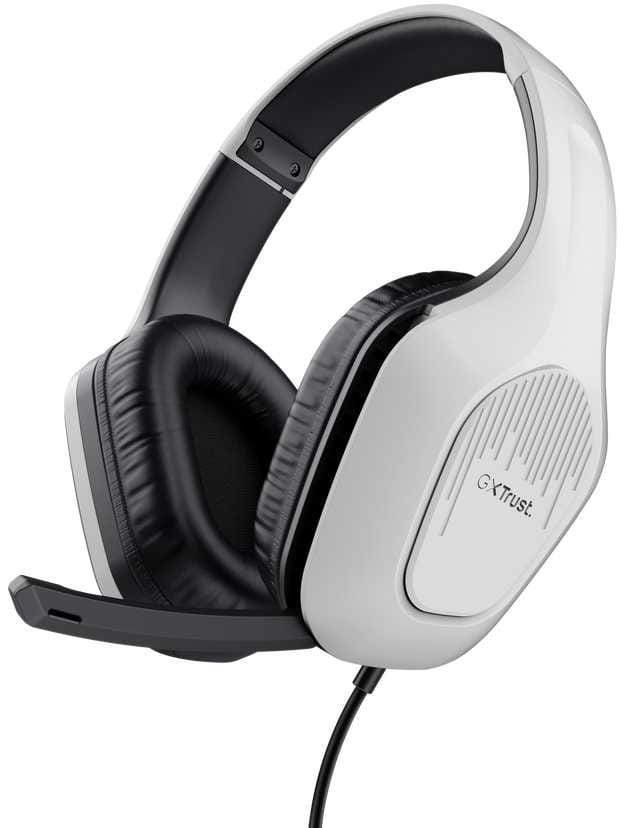 Гарнітура дротова ігрова Trust GXT 415W Gaming Zirox Headset White (25147)