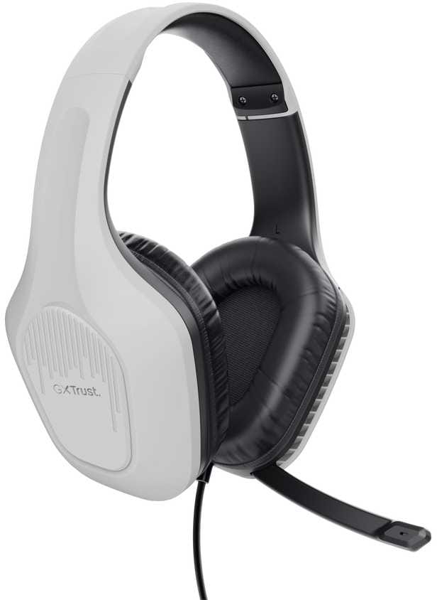 Фото - Гарнитура проводная игровая Trust GXT 415W Gaming Zirox Headset White (25147)