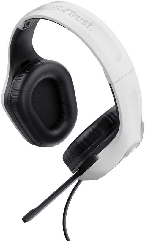 Фото - Гарнитура проводная игровая Trust GXT 415W Gaming Zirox Headset White (25147)
