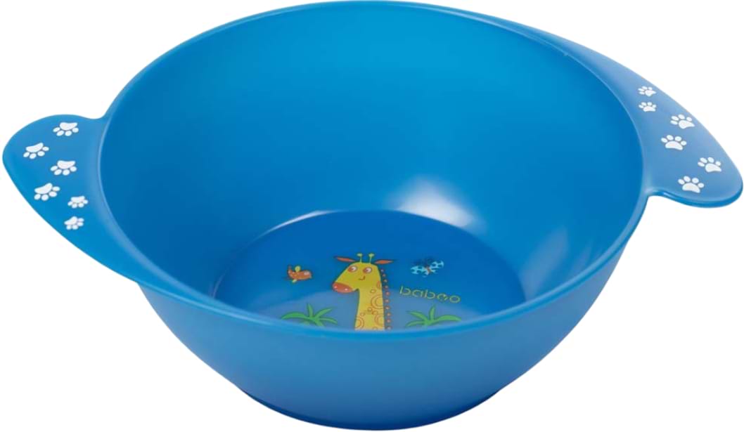 Тарелка для малыша Baboo Safari Blue (9-026)