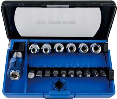 Набір торцевих голівок KING TONY 17 шт. (2517MR)