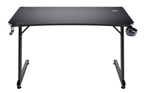 Фото - Стіл комп'ютерний Trust GXT 709W LUMINUS RGB Black (25184)