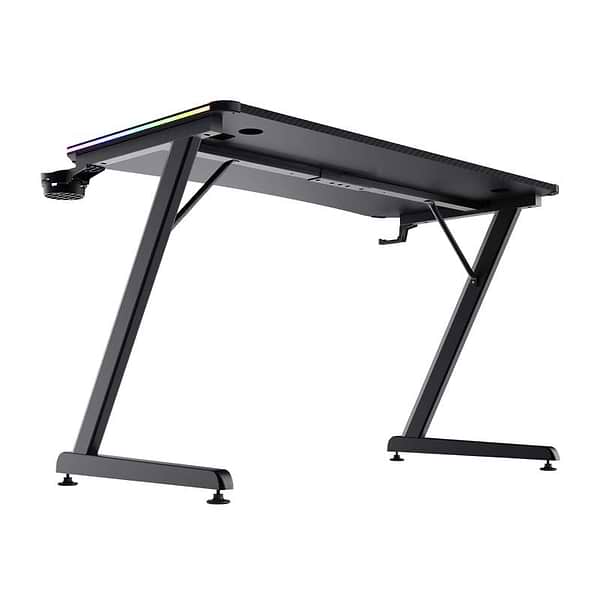 Фото - Стіл комп'ютерний Trust GXT 709W LUMINUS RGB Black (25184)